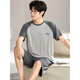 Yalu modal pijamas shorts de manga corta de manga corta ropa casera jóven
