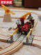 Qilicai Sound Classic Track Train Train de alta velocidad Juguete Tren de control remoto para niños 33766+33884 Configuración estándar de trenes de vapor