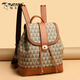 Woodpecker Backpack polyvalent pour femmes Texture décontractée à la mode