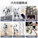 Lingle humanoid dance robot dance competition H5S bipedal bionic intelligent education programming robot competition white full set of finished products