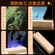 山迪锤子画定制玻璃画人像照片定制生日礼物送女友老婆结婚周年纪念日 竖版20*30【充电底座+礼盒】