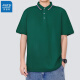 
Jeanswest short-sleeved POLO shirt summer solid color embroidered top clothes polo shirt dark blue 698 L (recommended 100-110 Jin [Jin equals 0.5 kg])