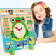 Shantoulin Village Ganzes Gehirn Klassenzimmer Sieben-in-eins vertikaler Wetterkalender Uhr Kinder 3-6 Jahre vier Jahreszeiten Zeitkognitive Toys