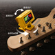 DONNER Folk Guitar Tuner DT10 Ukulele Electric Guitar Headless Guitar Special Audio Crafting Device Black