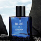 Big brand same fragrance Azure men's perfume 50ml long lasting fragrance 72 hours light fragrance woody cologne birthday gift Azure 50ml 1 bottle