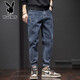 Playboy Jeans pour les pantalons masculins minces d'été américains pour hommes pantalons décontractés en ligne droite lâche pour le 6621 noir [Summer Thin] 33 (2 pieds 6) recommandés 140-150 Jin [Jin est égal à 0,5 kg]