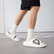 De style pic extrêmement petit glisser-fasse drag élastique et confortable et confortable chaussures de plage de grande hauteur épaisses de pantoufles de sport antidérapantes et 53127l