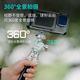 Iron Head TITLA Carbon Fiber Mini Tripod Desktop Portable Travel Live Shooting Stand Camera Universal Handheld Selfie Stick BT03E Extension Stick Set [Space Gray]