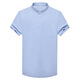 Nosskiss International Brand Men's Short-Sheeve Shirt Men's 2025 Summer Nouveau Summer avec un collier de support linéaire Collier Half-Sheeve Shirt Grey XL 175/115 Convient pour 140-155jin [Jin est égal à 0,5 kg]