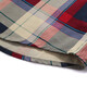 
JP autumn men's plaid long-sleeved shirt casual shirt 1592 red M (110Jin[Jin equals 0.5 kg]-125Jin[Jin equals 0.5 kg])