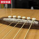 
Qilicai Guitar Pillow Set Artificial Ivory Fanta Martin Folk Bathroom Guitar String Pillow Classical Lower Bridge PQ-9272 Lower Pillow