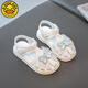G.Duck Kids Little Yellow Duck Girls Sandalen Süße Bogen Kulomi 2025 Sommer Kindergarten Nicht rutschfeste Mode vielseitige Sandalen 9902 Sandalen Pink 25 Größe 16 cm