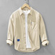 Semir Teenager Langarmes Hemd Herrenmarke Brand Cotton Shirt Frühling und Herbst Arbeit Jacke 2025 neuer Stil 6625 Grün 2xl 2xl