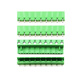 Dafuri KF2EDG 7.62MM terminal block PCB terminal 2P 3P 4P 5P6P7P8P9P12P plug-in type 5P straight pin + socket 7.62MM plug-in type (1 set)