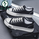 Pecker toile Chaussures masculines Chaussures en tissu respirant Chaussures masculines Sports et chaussures de planche décontractées Stude
