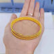 Juke counter gold-plated silver-colored gold-colored bouncy three-circle crushed ice bracelet for women as a Valentine's Day gift for Chinese Valentine's Day