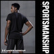 
Under Armour short-sleeved T-shirt for men's quick-drying clothes sports fitness clothes high-end tops basketball training running jersey thin summer