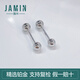 Jamie PT950 platinum hollow ear ball shape double-sided bubble stud earrings PTES00105 A pair weighs about 1.5-1.6 grams