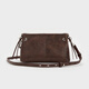 CHARLES&KEITH25秋季新品复古简约手提小方包斜挎包CK2-50671788 Distressed Coffee咖啡色 S
