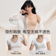 LUCKMEEY Maillard no-size commuter bra women's underwear seamless no-wire vest bra