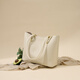Guski Französische Luxusmarke One-Shoulder 2025 Neue Top-Layer Cowide Ladies Tote Bag Valentinstags Geburtstagsgeschenk für Frauen im Off-Weiß [Cream] Senden Sie Ihre Freundin zu Ihrer Frau zu Ihrer Mutter