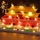 Manquxia Chinesische Bausteine ​​Suzhou Garden Hochtechnische Kalkül Männer und Frauen Bauserie versammelten Kinderspielzeuggeburtstag [Farbbox] mittelgroße Afang Palace-1283
