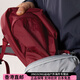 始祖鸟（ARC'TERYX）品牌标识拉链开合书包背包双肩包男女情侣款波尔多红时尚潮流百搭 波尔多红