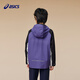ASICS Children's Clothing 2025 Autumn Mid-sized and Large Children's Three-Proof Jacket Jacket Windproof and Breathable Color Block Jacket