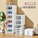 Quality thickened transparent shoe box installation-free shoe box storage box transparent shoe cabinet for home use double row double door-6 layers-12 pairs of shoes magnetic opening lid