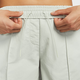 Nike (Nike) Nike OFFICIEL Everything Femme's Midaist Shorts d'été Nouveaux pantalons sportifs tissés FV6623 034 Light Silver / White XS