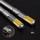 Select drill bit Electric hammer concrete square head square handle four holes punched through the wall round handle two holes and two grooves impact drill bit square handle 12250mm per square handle