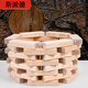 Spider stacked high stacked music digital building block assembly development toys for boys and girls 3 years old 6 children's birthday gift (medium size) pine wood digital model (hammer + bag + card)