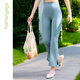 Fan Sheng Yoga Pantalon de yoga de fitness sportif nude mince avec un pantalon de yoga à 8 points mince FC15781W Yun Chen Lan L
