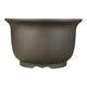 
Yixing extra-large diameter purple clay flower pot green planting vegetables and trees super large round ceramic bonsai pot dark blue 694 medium size two