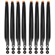 Original DJI Agricultural Plant Protection Drone T70 T70P T100 Kohlefaser 6223 Blattpropellerhärte T100 Kohlefaser gemustert 6623 Set 16 Stücke