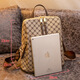 
Montana West high-end backpack for women 2025 new Korean style fashionable versatile and fashionable women's backpack trendy brand large capacity coffee color