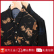 JEEP SPIRIT Jeep 25 Summer New Short Sleeve Shirt Men Ice Silk Cool Thin Printing Middle-aged Men's Shirt Daddy Outfit 9898 Gold 3XL 185