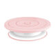 Yuanzu cake turntable chassis mold decorating table turntable household commercial tools birthday baking tray rotating tray macaron pink-new single turntable