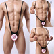 
Hot Space (Hot Space) Sexy Underwear Men's Men's Thong Couple Flirting Sexy Uniforms Temptation One-piece Slings Underwear Sexy Elephant Sexy T-Pants Red All Size