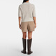 Brunello Cucinelli 亮片绞花针织毛衣 P01054244 灰色 XS CN 160/84