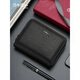 
Jinlilai large capacity card bag men's genuine leather men's card cover bank card storage bag business multi-card position men's card clip black