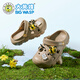 
Bumblebee children's shoes for boys' hole shoes 2025 summer new children's beach shoes anti-slip soft bottom cartoon sandals sand color 30 200mm_[29-30 sizes]