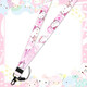 Cartoon lanyard Kuromi Melody Cinnamon dog Gemini KT cat double-sided mobile phone hanging neck long rope Melody