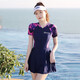 
You swimsuit women's 2025 new Korean version slightly fat belly slimming swimming conservative MM meat cover swimsuit summer 14106 white 3XL Recommended 140-155Jin [Jin equals 0.5 kg])
