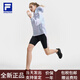 斐乐（FILA）女士梭织外套2025夏新款健身运动满印防晒连帽上衣 满印一-ZA M 165/84A