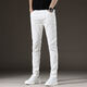 
Heyu three-proof jeans men's spring waterproof trend elastic slim feet versatile casual white long trousers black and gray 1048 YN [high elasticity] 28 sizes - recommended (weight 95-105Jin [Jin equals 0.5 kg])