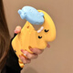 
Little berry three-dimensional abstract kitten eating fish lens flip stand suitable for iPhone16promax mobile phone case fun apple 15plus funny 14pro creative 13pro couple 12 lens flip kitten eating fish [single shell] iPhone 16 Pro