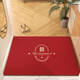 Yusenyi entrance door floor mat red festive wedding carpet household entrance door dirt-resistant non-slip erasable foot mat Tongxin-11762 1 piece 140CM*180CM full body wash without fear