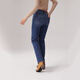 Levi's李维斯冬暖系列女士724高腰修身直筒美式复古时尚牛仔裤 中蓝色 26 (28)