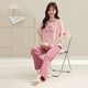 Pure Cotton Pyjamas für Frauen in den Sommer-Kurzärmel-Shorts 2025 NEUE SET KOREAN STYLE CASISSUME COPPED PANTS A679 Hosen 3xl 145-165jin [Jin entspricht 0,5 kg]